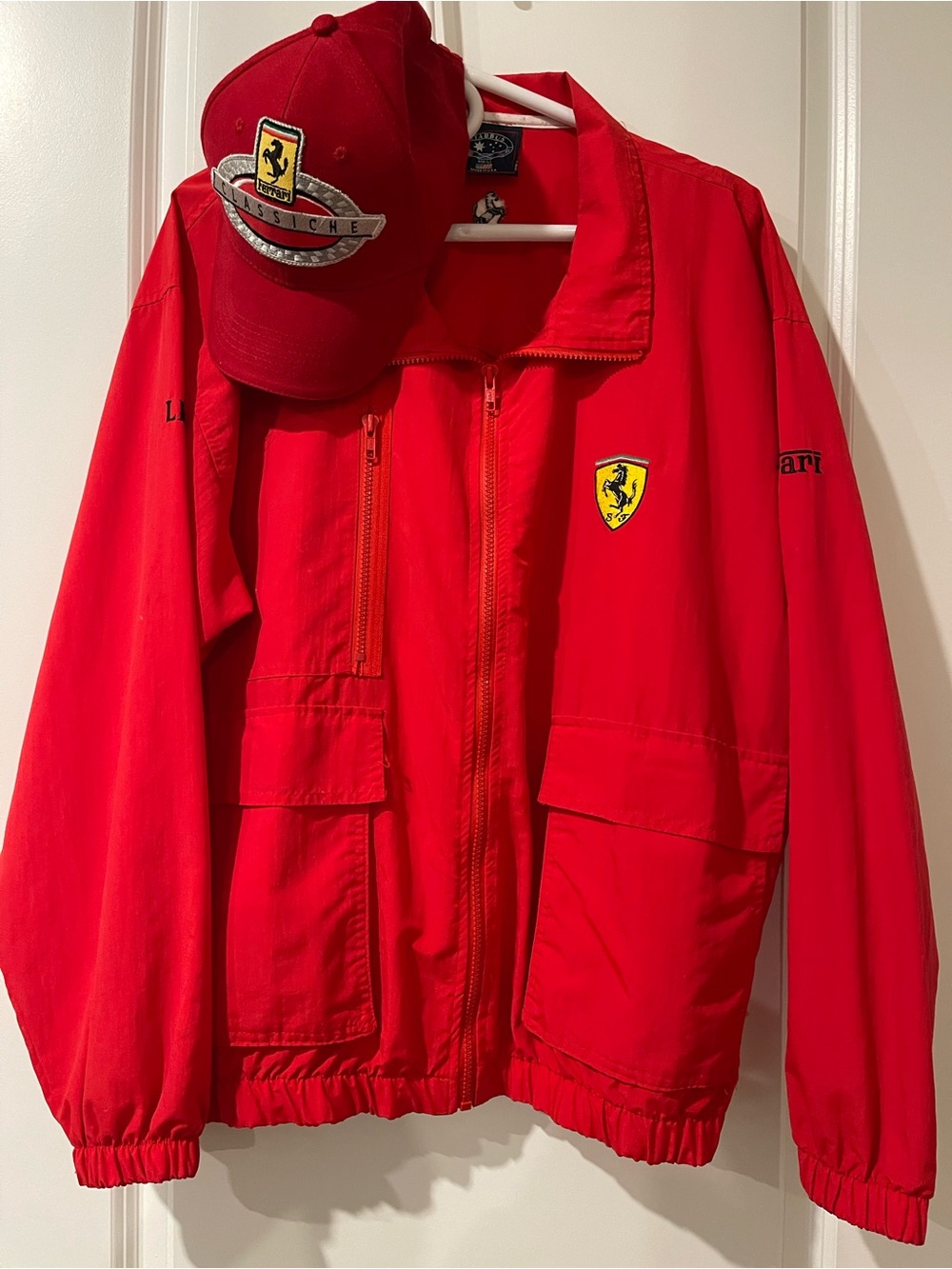 Ferrari Red Racing Jacket & Hat